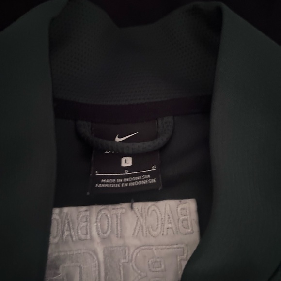 Nike Men’s Large Michigan State Spartans Team Issued Full-Zip Jacket Warm Up - Picture 6 of 7